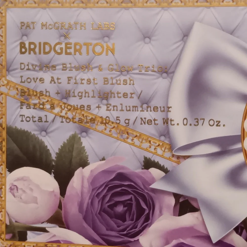 Pat McGrath x Bridgerton, Divine Blush Glow Trio: Love at First Blush Palette